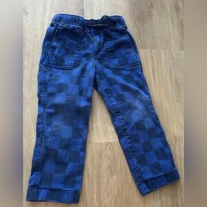 Crew Cuts Blue Check Pants